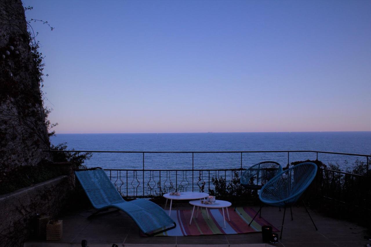 Conca Verde C21- Beach Front Little Villas Pool, Private Jacuzzi Sea View Andora Екстер'єр фото