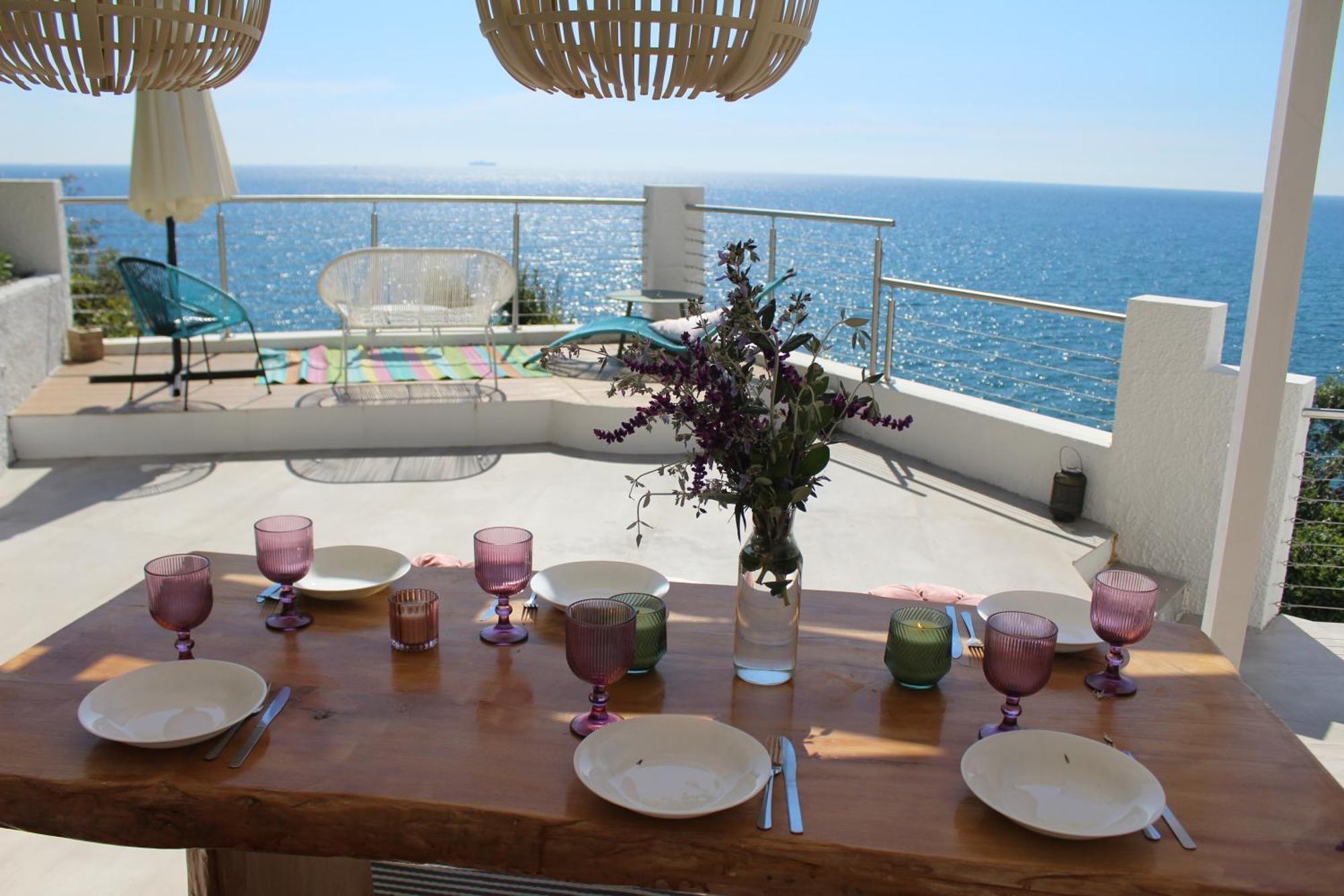 Conca Verde C21- Beach Front Little Villas Pool, Private Jacuzzi Sea View Andora Екстер'єр фото