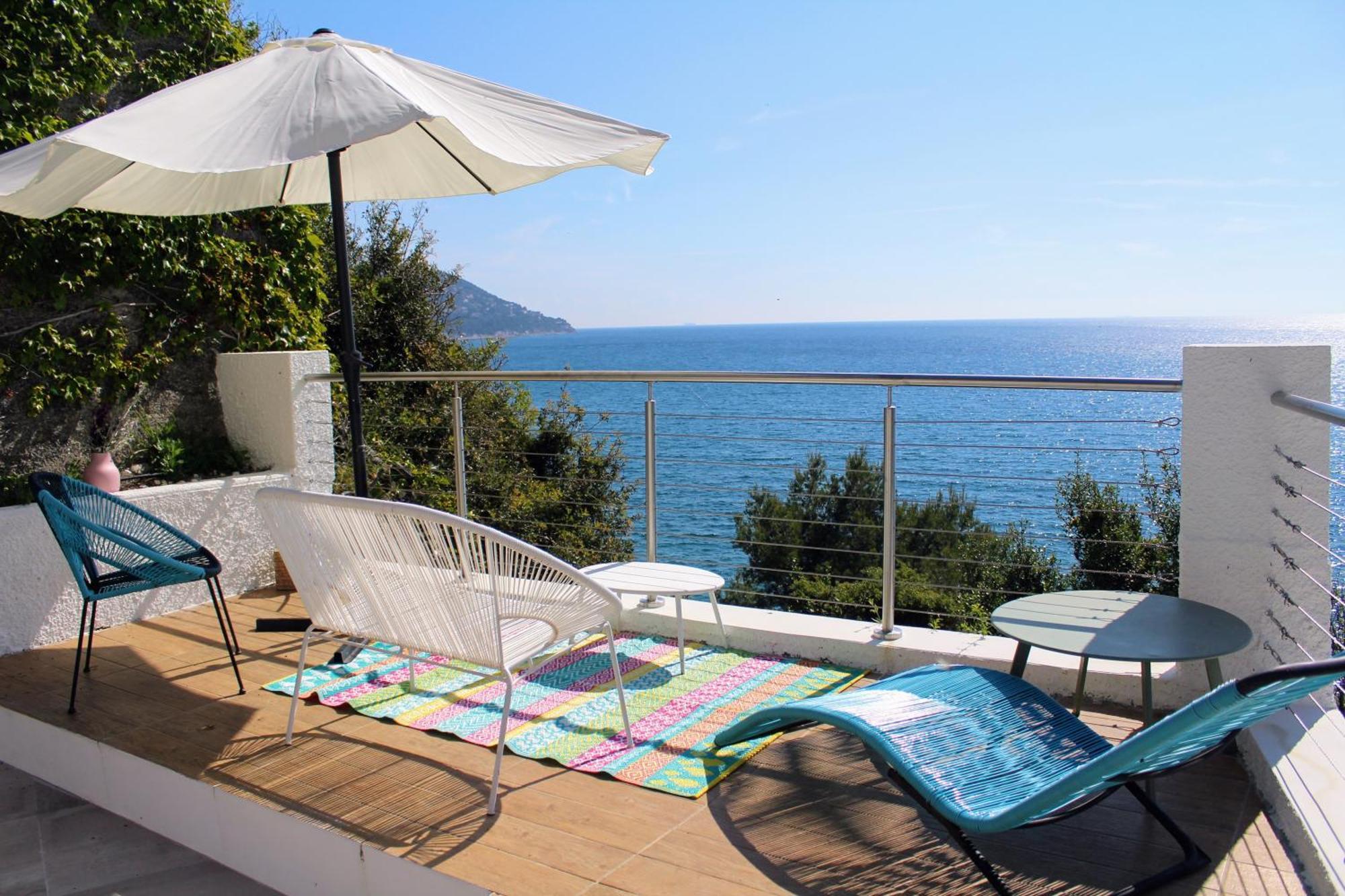 Conca Verde C21- Beach Front Little Villas Pool, Private Jacuzzi Sea View Andora Екстер'єр фото