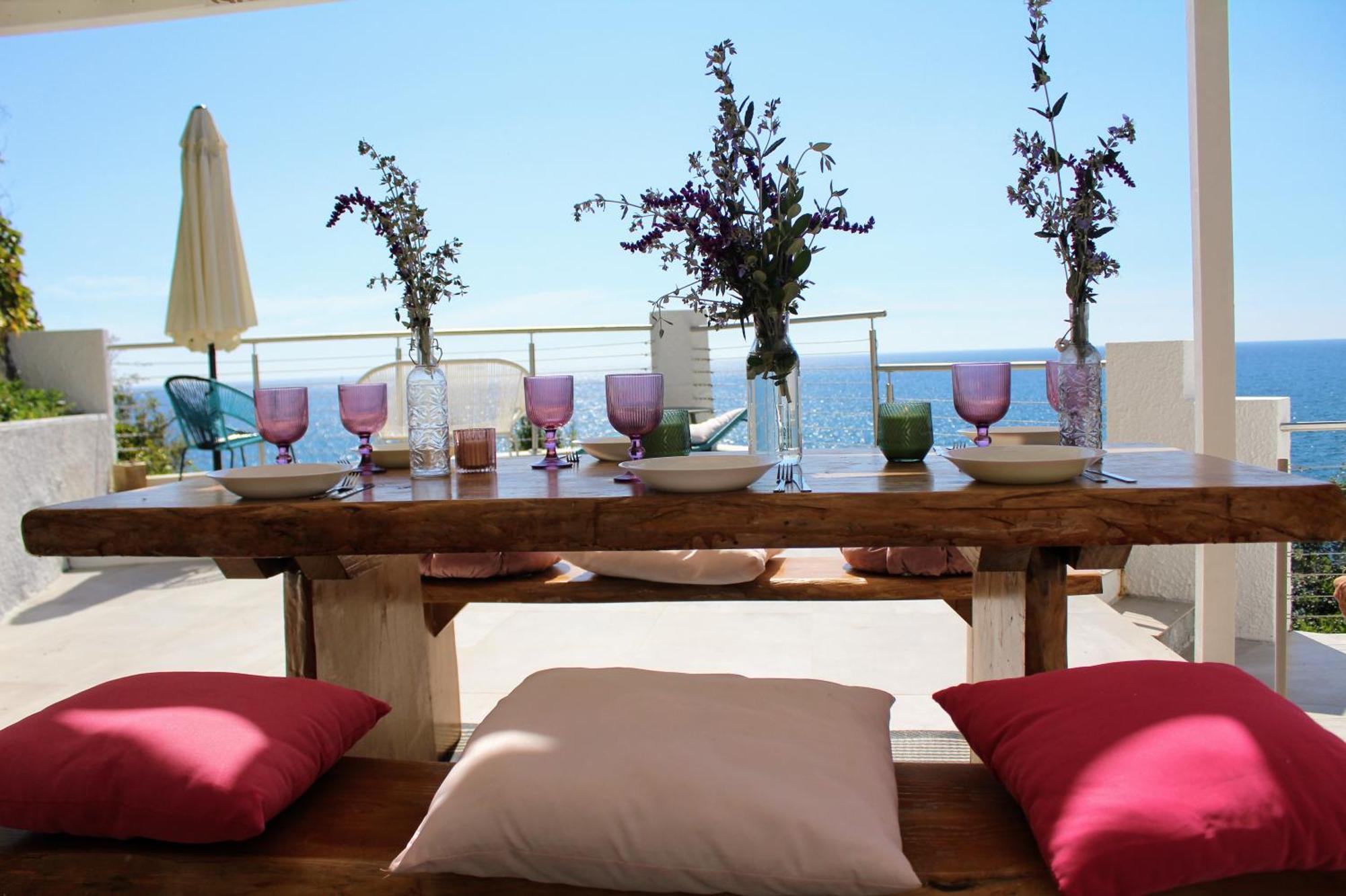 Conca Verde C21- Beach Front Little Villas Pool, Private Jacuzzi Sea View Andora Екстер'єр фото
